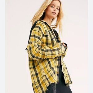 Free people plaid shacket